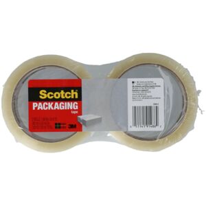 Scotch 2-Piece Packaging Tape Clear 1.88inch x 54.6yd Scotch 2-Piece Packaging Tape Clear 1.88inch x 54.6yd